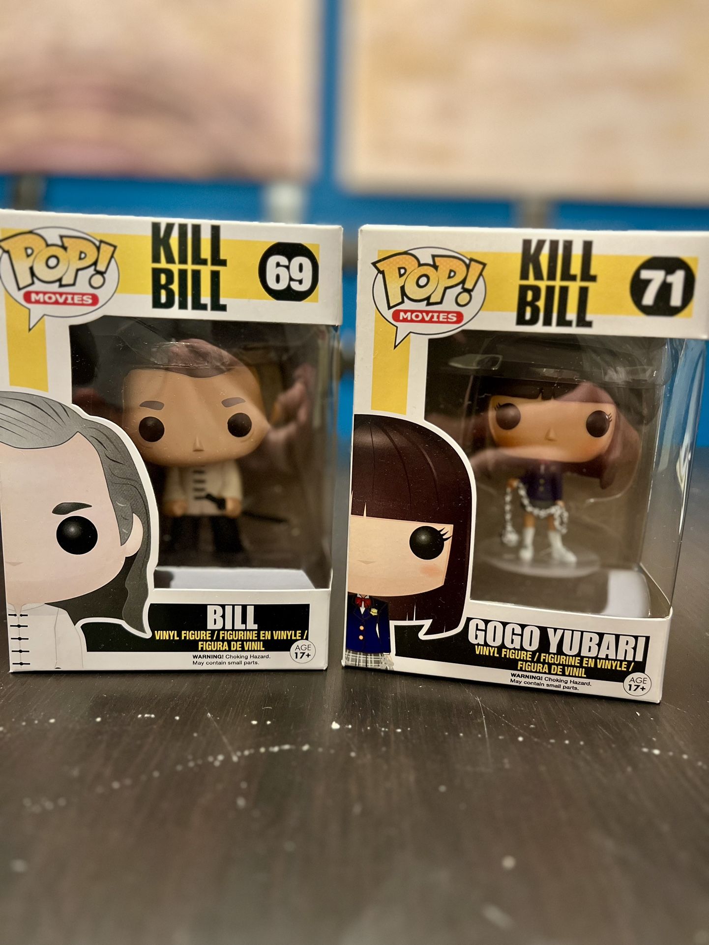 Kill Bill Funko Pops 