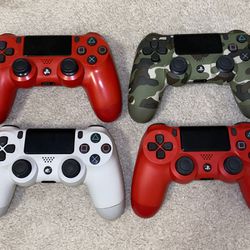 Set Of 4 Controllers TESTED! All Works No Drifts