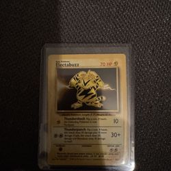 1995 Electabuzz Pokemon Card 