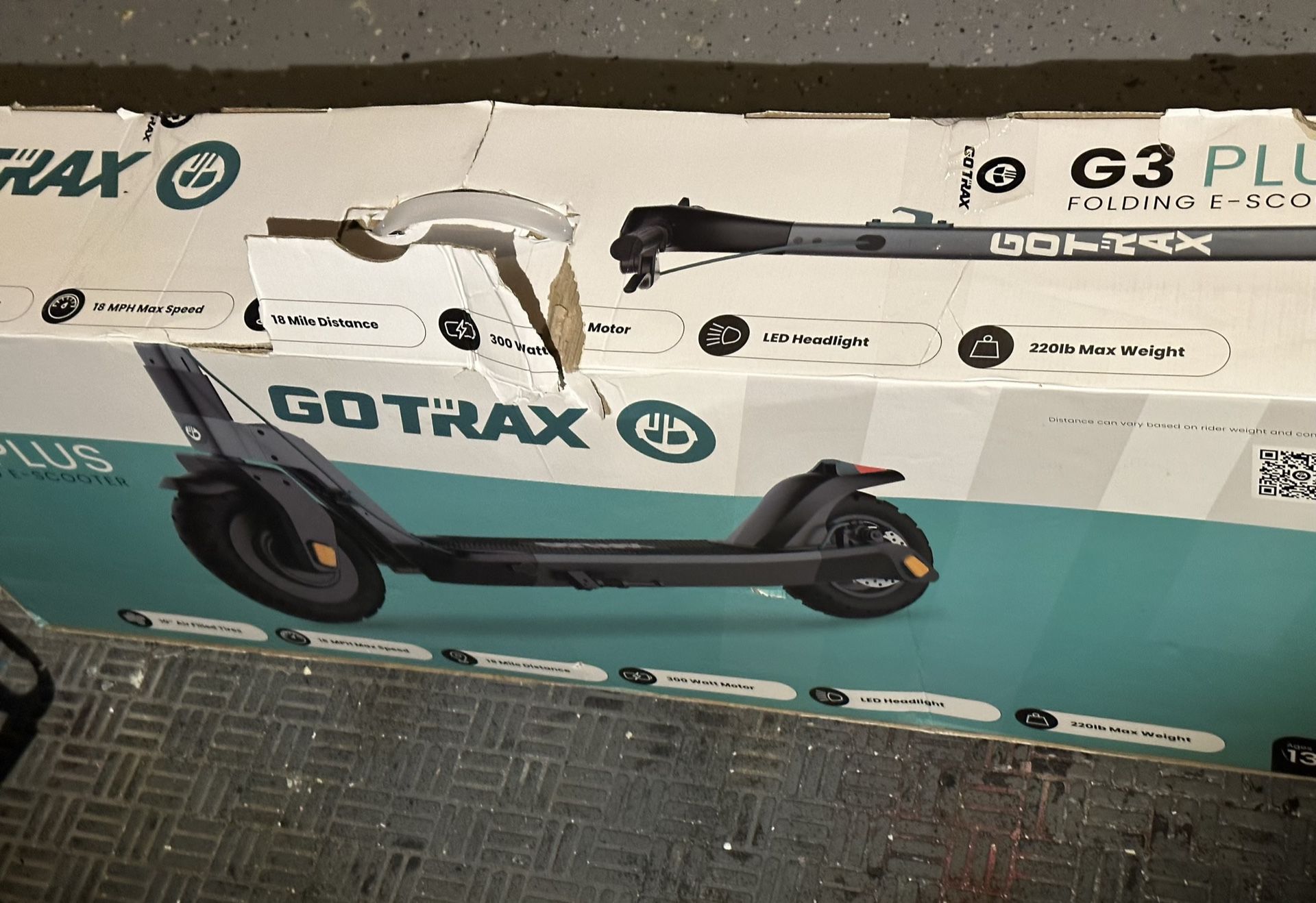 Go Trax G3 Plus Scooter (Brand New In Box)