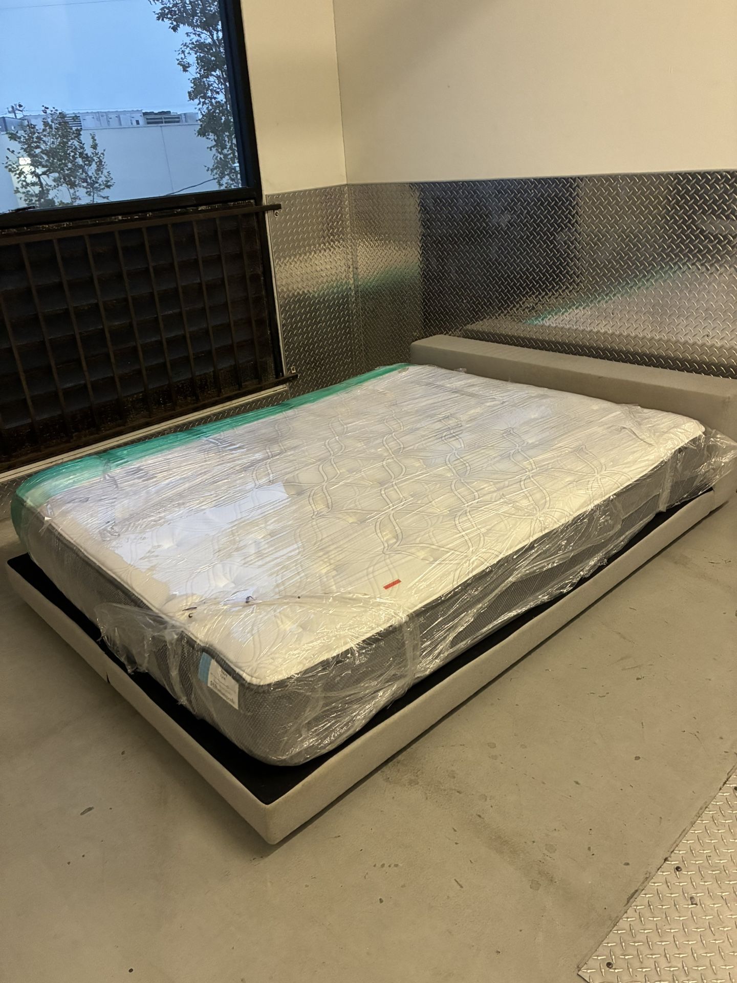 Queen Mattress with 4” Box spring