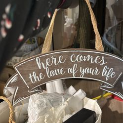 Wedding Sign