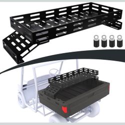 UTV Overbed Cargo Rack with Fully Adjustable Mounting Brackets For 