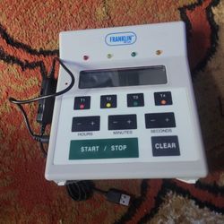 FMP Digital 4 Channel Commercial Kitchen Countdown Timer, Water Resistant, 7-inch Height, White