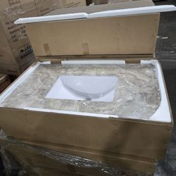 37"X22" Vanity Top New In The Box