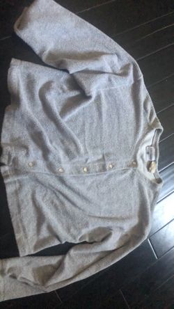 Gray Cardigan