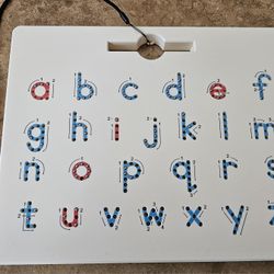 Magnetic Alphabet Tracing Board
