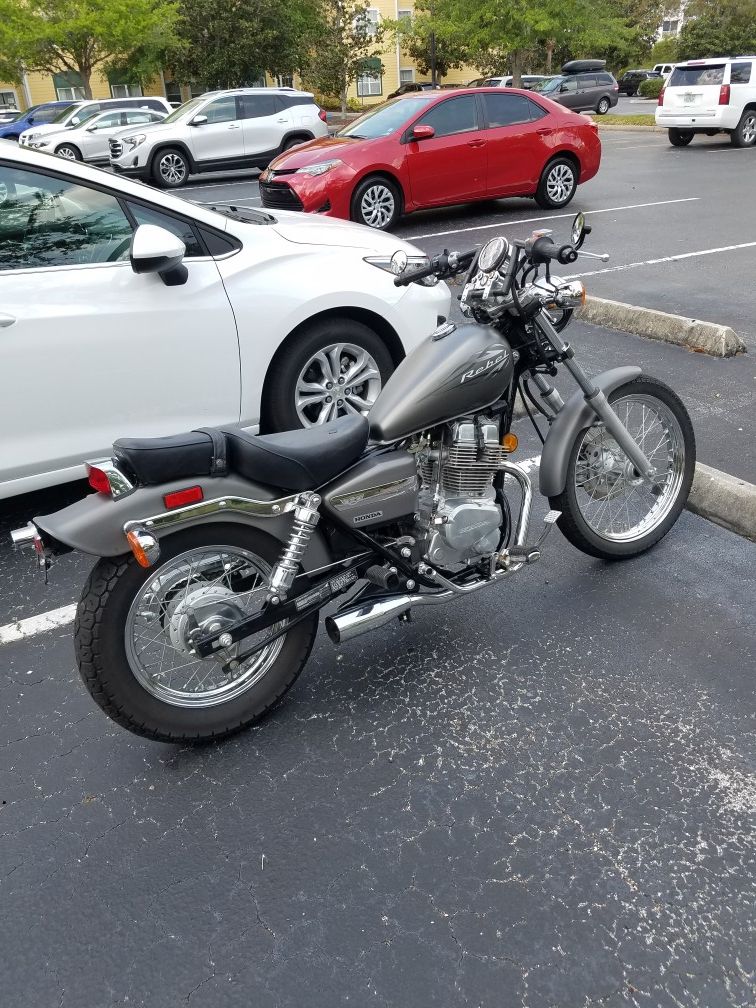 Honda Rebel 2012, 3550 miles