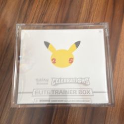 Celebrations ETB w acrylic case!