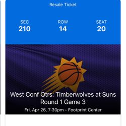 Suns Playoffs Game 3