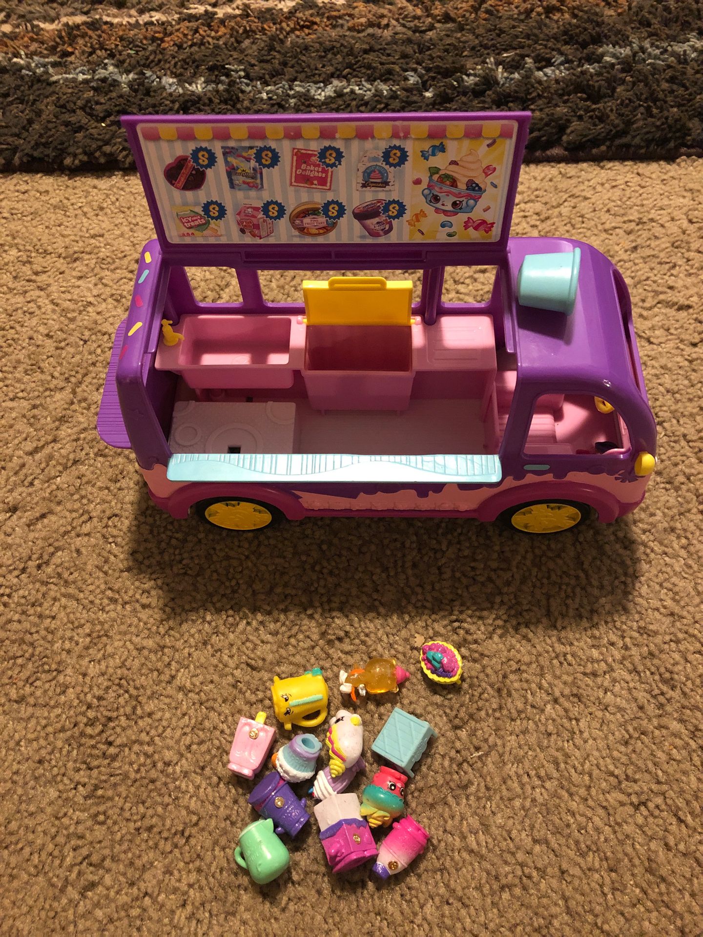 Purple Shopkins Ice Cream Truck