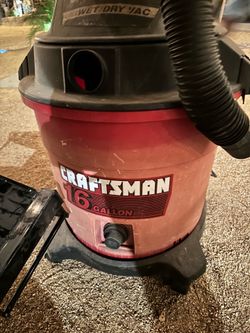 Craftsman wet/dry vacuum
