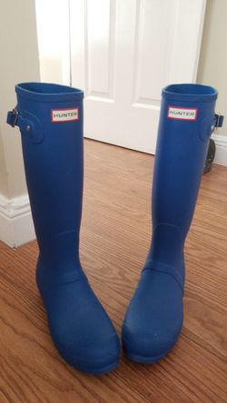 Hunter boots size 11