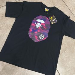 Purple Camo Bape Shirt