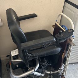Electric wheelchair hardly used like though