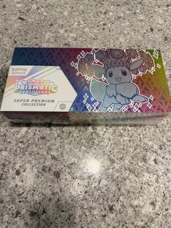 Pokémon Scarlet & Violet Prismatic Evolutions Super-Premium Collection
