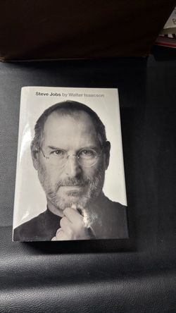 Steve Jobs by Walter Isaacson Hardcover Book