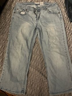 Light denim blush jeans- size 7