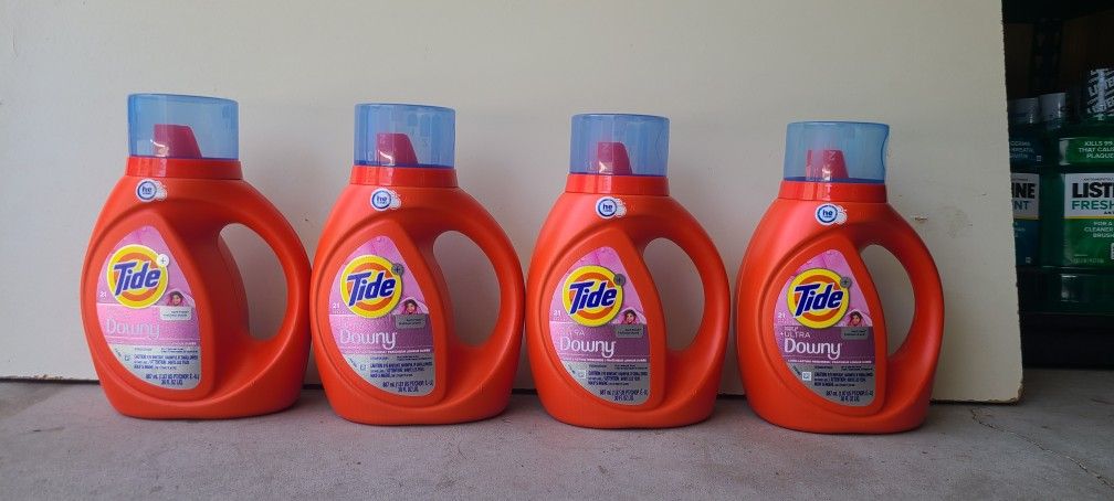 Tide Laundry Detergents With Downy