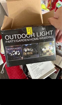 Outdoor Light Projector Party Garden Home Wedding