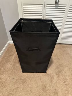 Black Laundry Hamper