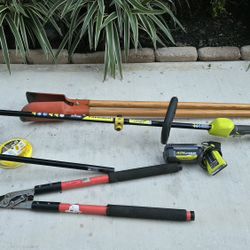 Garden Tool Lot