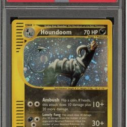 2003 Pokemon Skyridge #H11 Houndoom Holo PSA 10