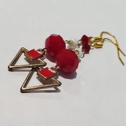 Red Earrings 