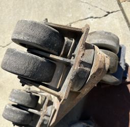 Dolly Casters Heavy Extreme  Equipment Mover Machinery, Shop Garage