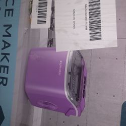 BRAND NEW PURPLE ICE MAKER