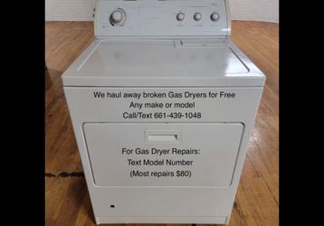 Gas Dryers (see picture please)