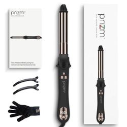 New Prizm 1 Inch Wavy Professional Rotating Curling Iron