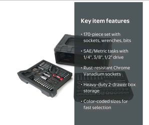 HyperTough Tool Box With Tools