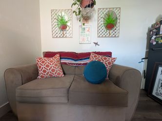 Café colored Sofa
