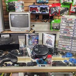 Huge Sega Saturn And Sega CD Selection 