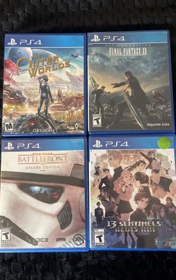 PS4 Game bundle