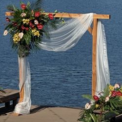 Wood Arch/Arbor For Wedding, Party, Event