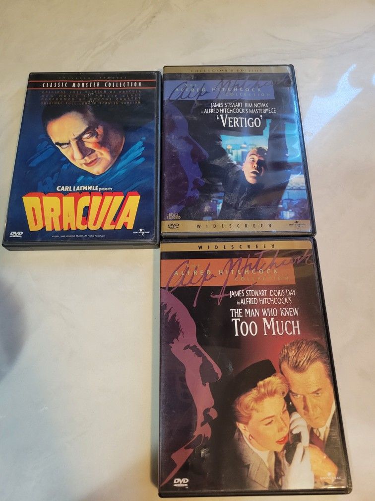 3 Classic Horror Movies 
