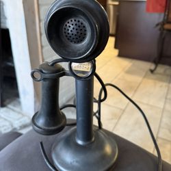 Antique Western Electric Company Candlestick Telephone Dated 1915