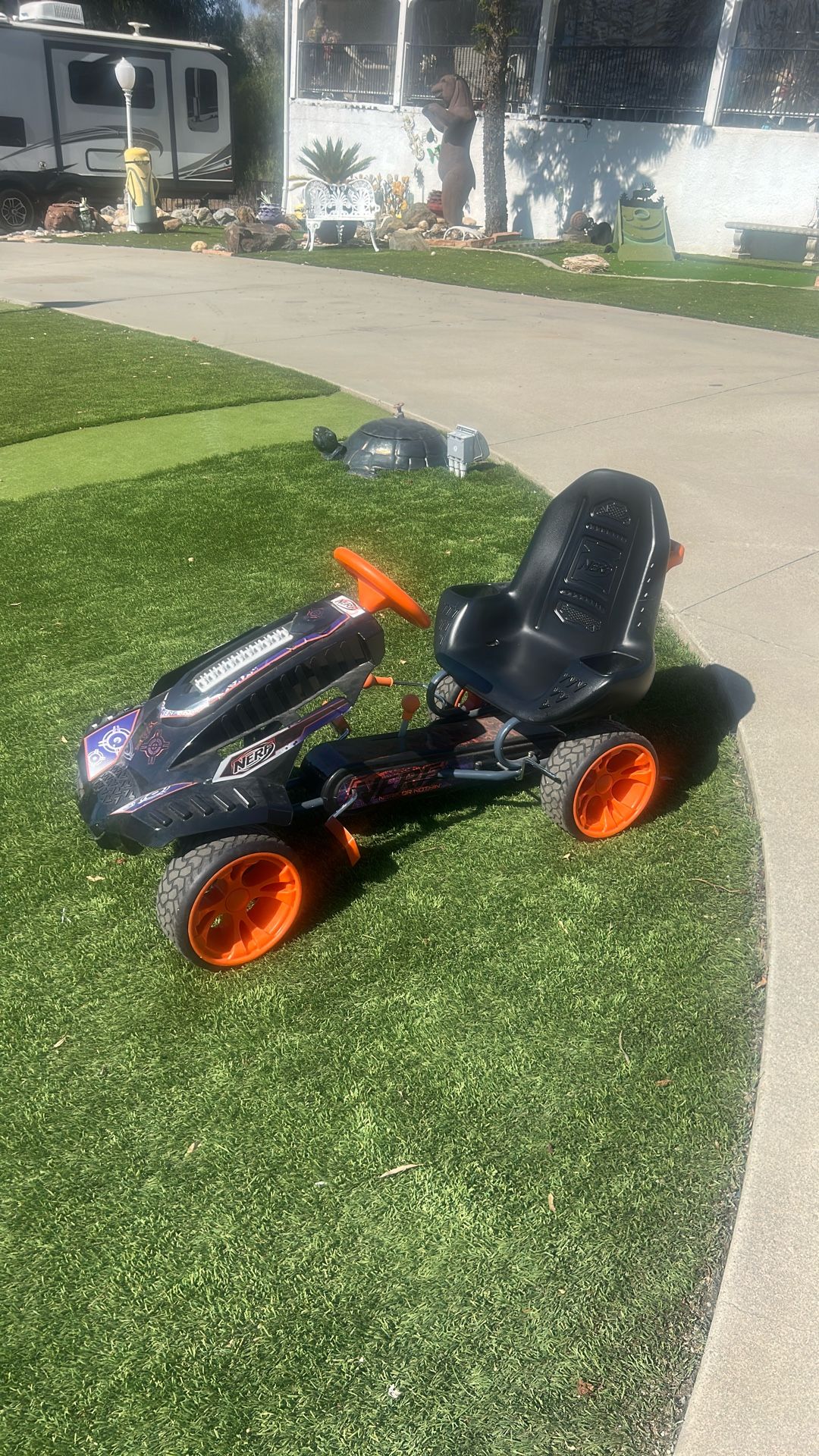 Nerf Pedal Go Cart