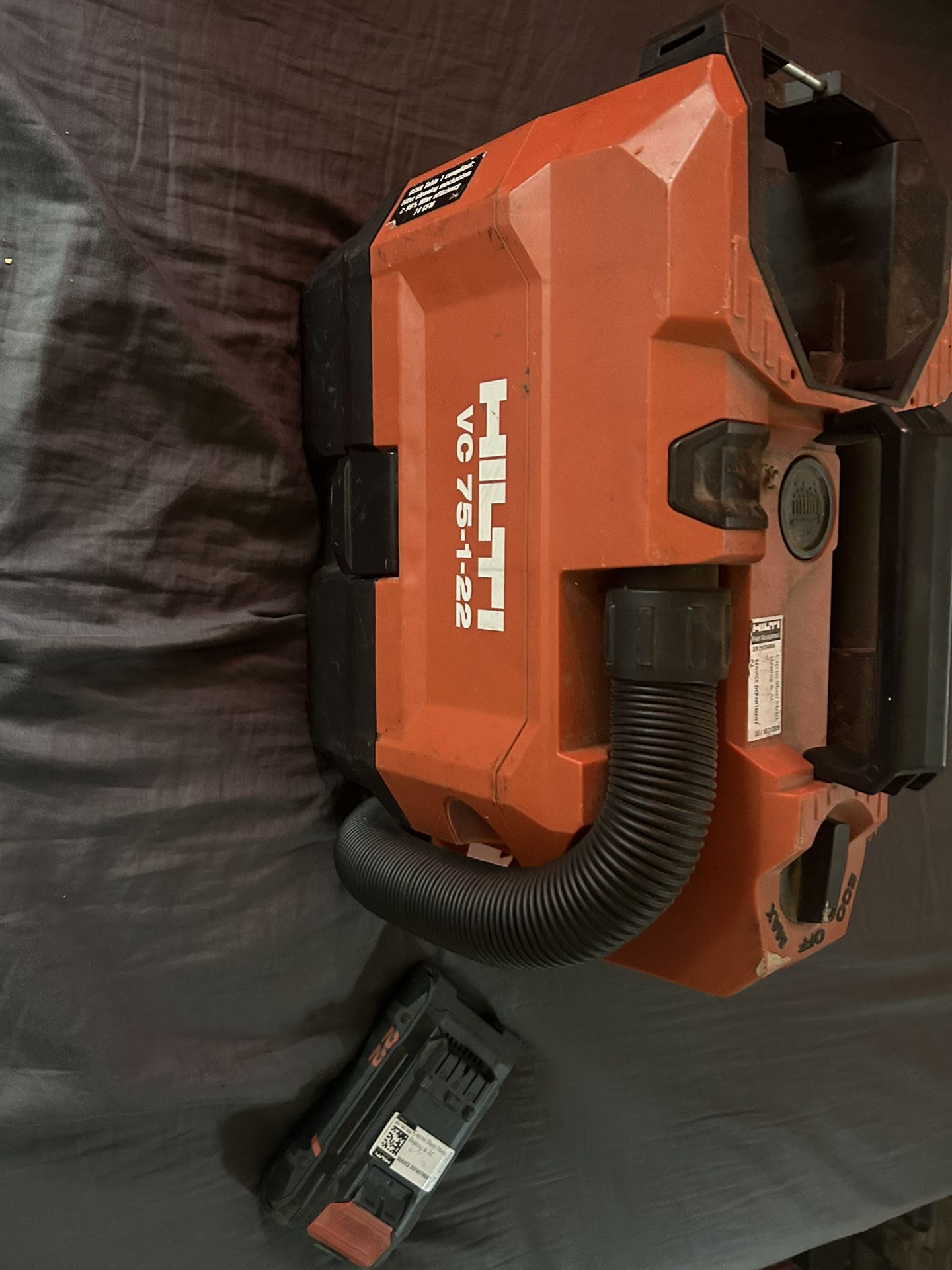 Hilti Vc 75-1-22 / Hilti 22v Battery