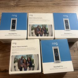 Ring Doorbell Pro ( 5 Available)