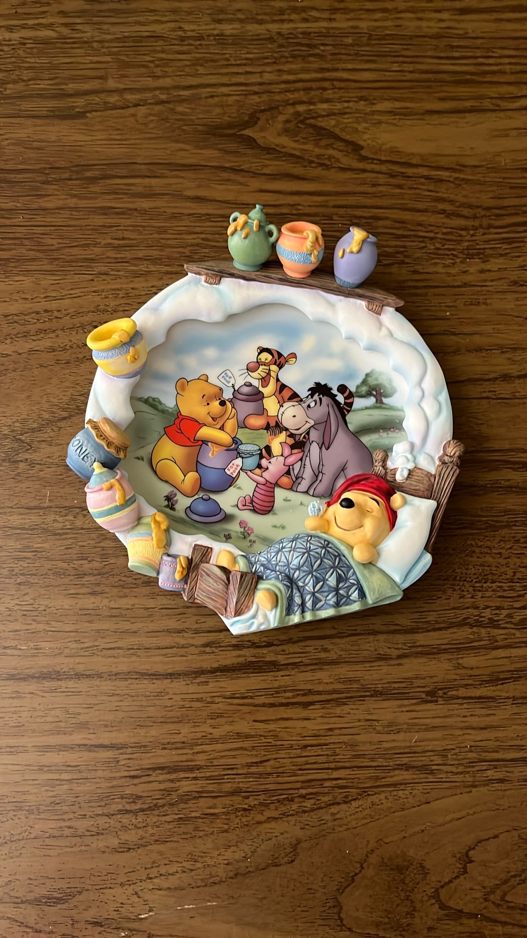 Vintage Winnie The Pooh Collector Plate