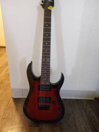 7 String Ibanez Guitar 