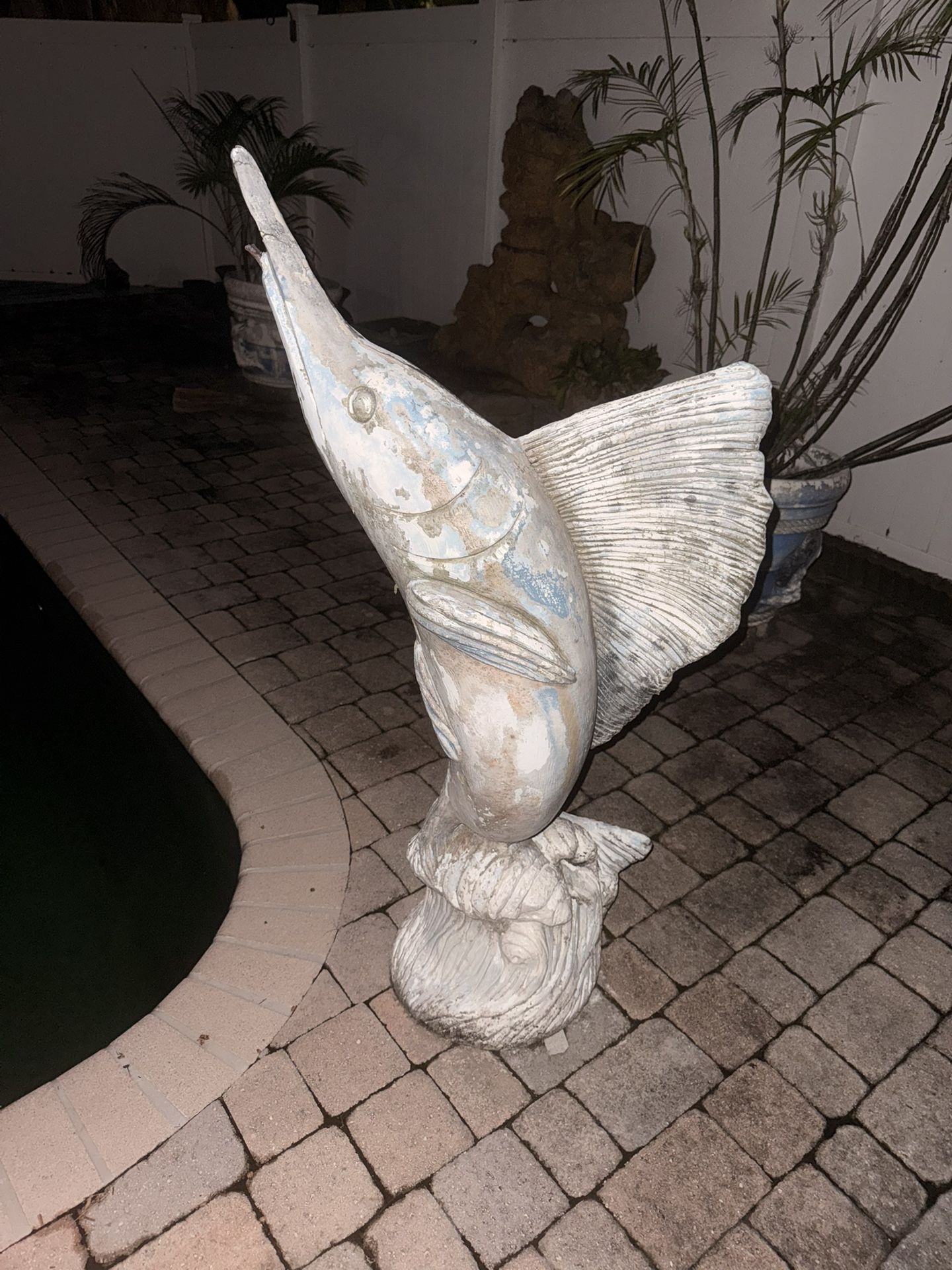 Sailfish Pool Fountain - Set Of 2