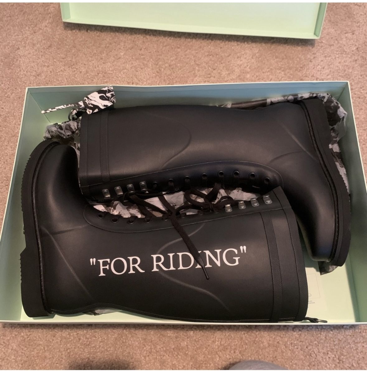 Off-White Wellington Boots