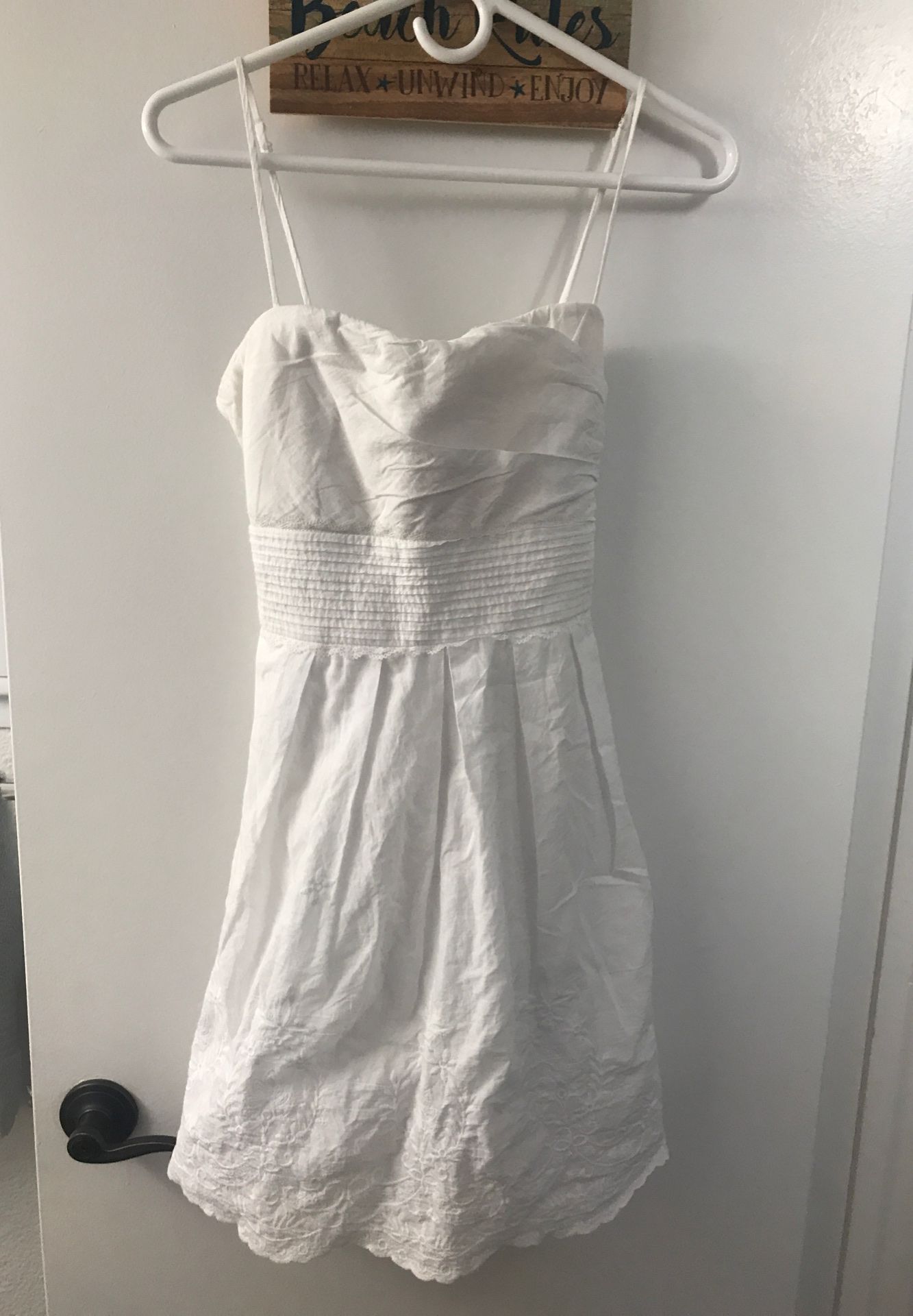 White Dress 👗 size 11