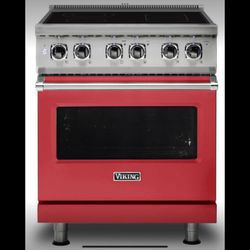 Viking 5 Series 30” San Marzano Red Electric Range