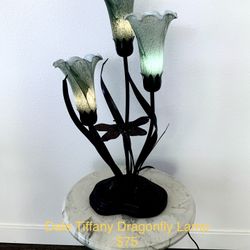 Dale Tiffany Dragonfly Lamp. $75