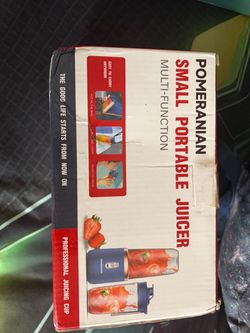 Portable juicer